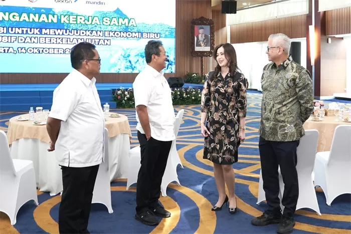 Komitmen Dorong Ekonomi Biru, Bank Mandiri Perkuat Sinergi dengan Kementerian Kelautan dan Perikanan