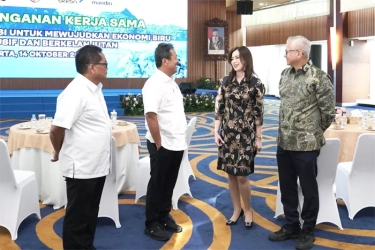 Komitmen Dorong Ekonomi Biru, Bank Mandiri Perkuat Sinergi dengan Kementerian Kelautan dan Perikanan
