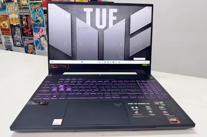 Review ASUS TUF A15, Performa Kuat serta Kencang Berkat AMD Ryzen 9 dan RTX 4060