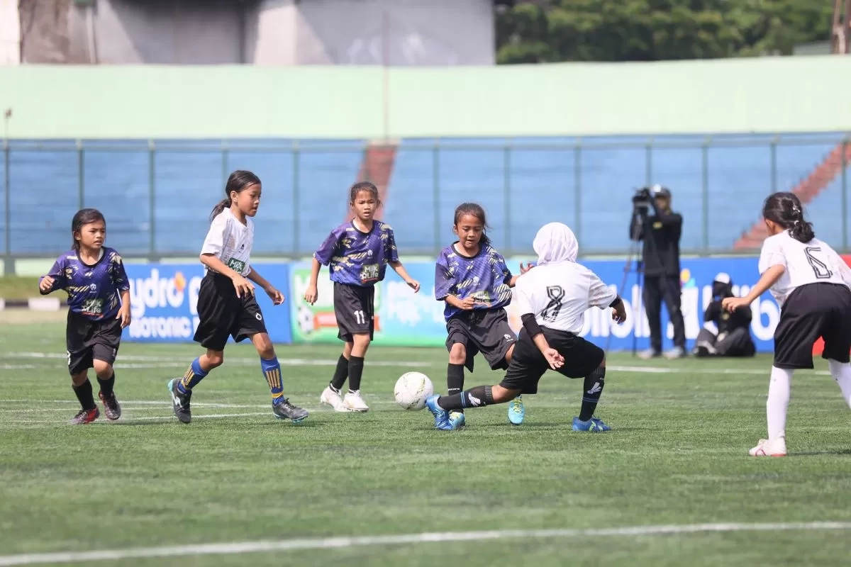MilkLife Soccer Challenge Bandung Bangun Ekosistem Sepak Bola Putri Usia Dini
