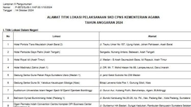Ada 327.818 Peserta SKD CPNS Kemenag 2024, Ini Link Download Jadwal dan Lokasi Tes SKD