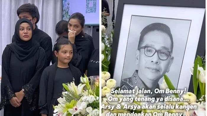 Keluarga Anang Hermansyah Ashanty Berduka, Arsya dan Arsyi Menangis Lihat Jenazah Benny Laos