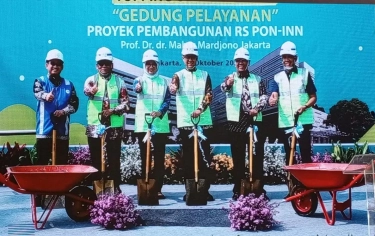 Menkes Budi Gunadi Sadikin Resmi Topping Off INN RS PON, Pencapaian Penting dalam Peningkatan Layanan Kesehatan Otak dan Saraf