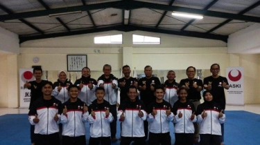12 Karateka ASKI Siap Berlaga di Kejuaraan Dunia Gichin Funakoshi 2024 Jepang