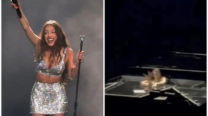 Penyanyi Olivia Rodrigo Terjatuh dari Panggung Saat Konser di Melbourne