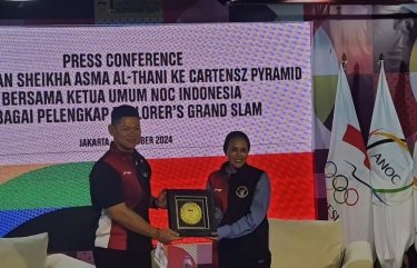 Taklukkan Cartensz Pyramid, Sheikha Asma Menjadi Perempuan Arab Pertama Sandang Gelar Explorers Grand Slam