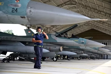 TNI AU Siagakan 2.254 Personel dan Empat F-16 Bersenjata Lengkap Amankan Pelantikan Presiden dan Wakil Presiden Indonesia