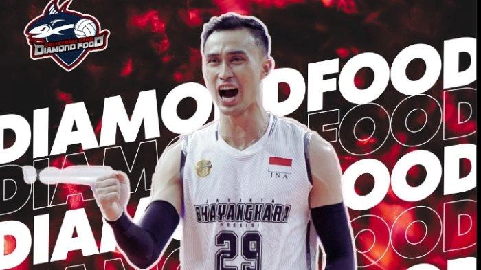 Nizar Zulfikar Resmi Diperkenalkan Diamond Food VC Liga Voli Thailand, Mantan Klub Yuda Mardiansyah