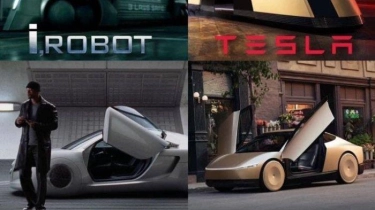 Robotaxi Buatan Elon Musk Dihujat Netizen, Dituding Jiplak Desain Film I Robot