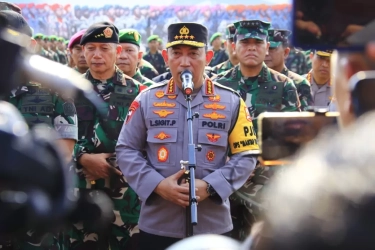 Kapolri Sigit Pastikan Pengamanan Rute Pelantikan Prabowo-Gibran, TNI-Polri Siaga