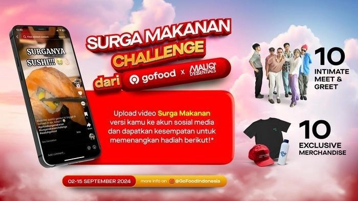 Surga Makanan Ada di GoFood, Nikmati Promonya dan Menangkan Tiket Konser MALIQ & D’Essentials!