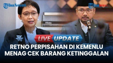 VIDEO Hari Kerja Terakhir: Momen Retno Perpisahan di Kemenlu & Gus Yaqut Angkut Barang dari Kemenag