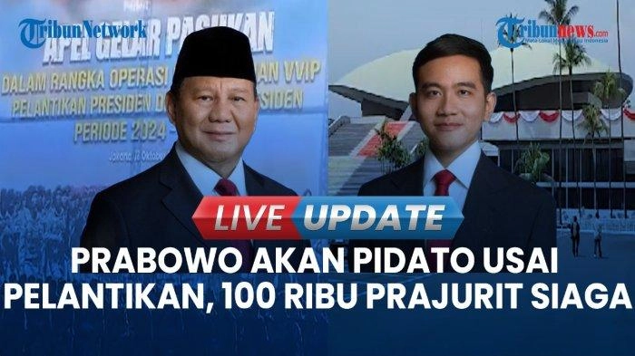VIDEO Melihat Persiapan Pelantikan Prabowo-Gibran: Tak Pakai Tradisi Baru & 100 Ribu Prajurit Siaga