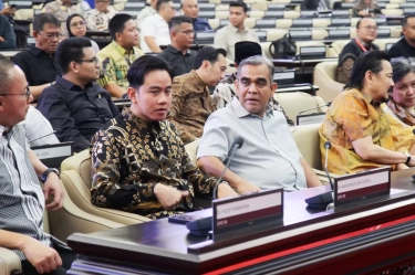 Hadiri Gladi Bersih Pelantikan Presiden, Gibran Ngaku Senang Acaranya Tidak Bertele-tele