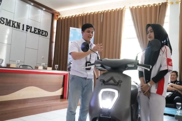 Persiapan Elektrifikasi, AHM Mulai Kenalkan Teknologi EV Roda Dua ke Siswa Vokasi