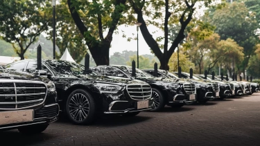 Puluhan Mercedes-Benz S-Class Disiapkan untuk Pelantikan Prabowo-Gibran, Ini Spesifikasi dan Harganya