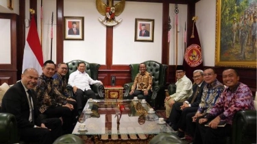Bertemu Ketum Parpol Koalisi di Hari Ulang Tahunnya, Prabowo Ajak Jaga Persatuan Nasional