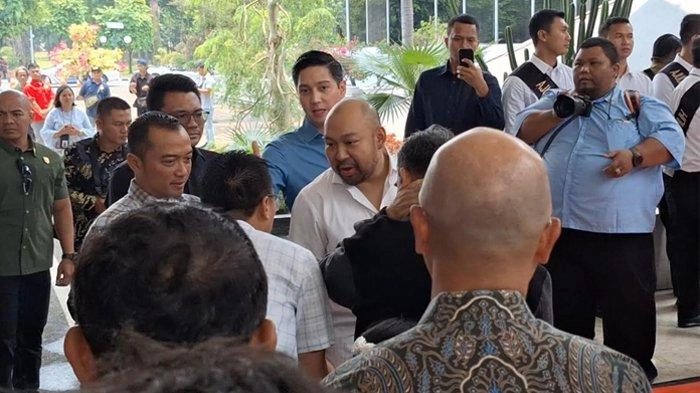 Didit Putra Prabowo Sambangi Kompleks Parlemen Tak Lama Setelah Gibran Selesai Gladi Pelantikan