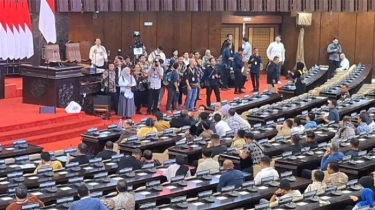 Gibran Sempat Berbincang dengan Sejumlah Tokoh Parpol di Sela Gladi Pelantikan Presiden-Wapres