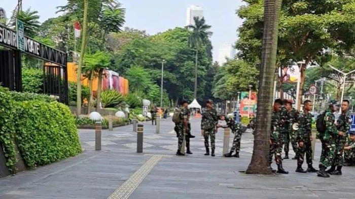 Jelang Pelantikan Prabowo-Gibran, Pasukan TNI Mulai Disiagakan di Kawasan Senayan