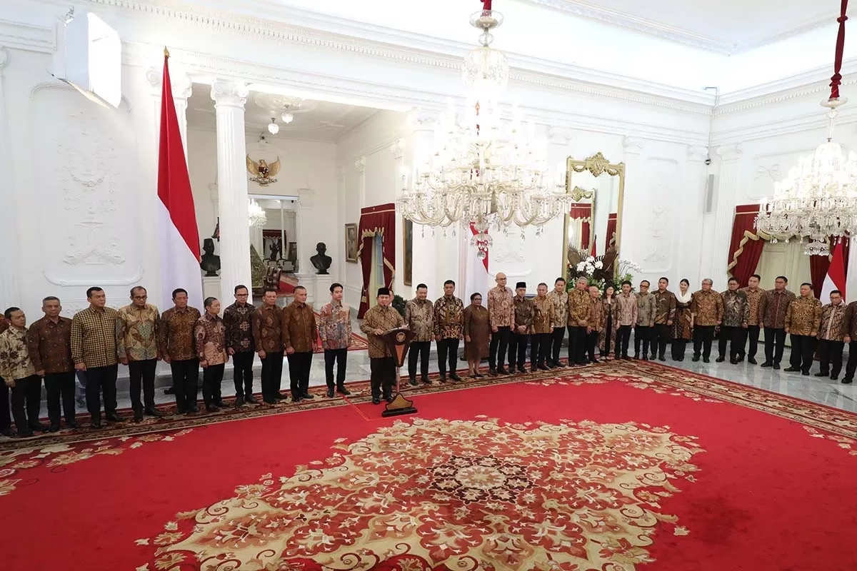 Daftar Lengkap 56 Wakil Menteri dan Wakil Kepala Badan di Kabinet Merah Putih Prabowo-Gibran