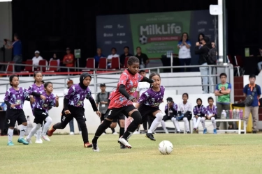 Milklife Soccer Challenge Solo Seri 2 2024, SDN Tempel Surakarta dan SD Kristen Manahan Surakarta Juara Bertahan