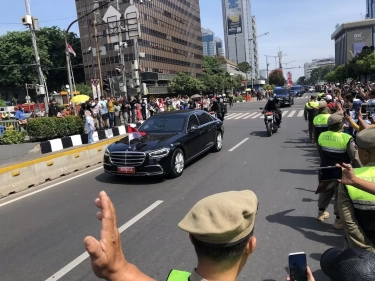 Pelantikan Prabowo-Gibran, Polda Metro Jaya Lakukan Rekayasa Lalu Lintas, Hanya Kendaraan Prioritas dan VVIP yang Bisa Melintas di Sudirman-Thamrin