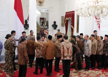 Presiden Prabowo Subianto Lantik Menteri dan Wamen Kabinet Merah Putih Hari Ini
