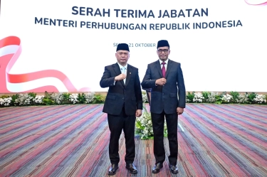 Serah Terima Jabatan Menhub: Dudy Purwagandhi Lanjutkan Warisan Budi Karya