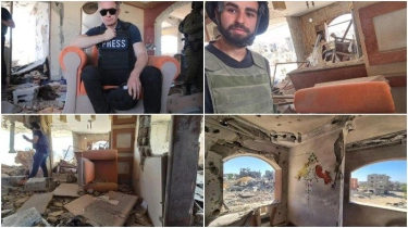 Jurnalis Pro-Zionis Datangi Lokasi Yahya Sinwar Dibunuh, Israel Segera Ledakkan Rumah Itu