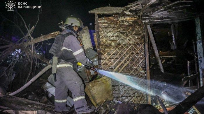 Kharkov Dijatuhi Puluhan KAB, Kiev Diserang Lusinan Shahed, Kryvyi Rih Dihantam Rudal