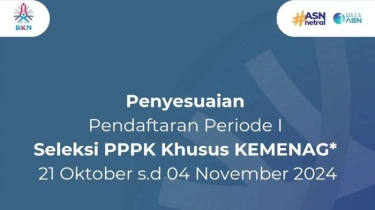 Pendaftaran PPPK Kemenag Periode 1 Dibuka Hari Ini, 21 Oktober 2024