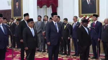 Sah, Prabowo Lantik 53 Menteri & Pejabat Setingkat Menteri, Luhut Ketua Dewan Ekonomi Nasional