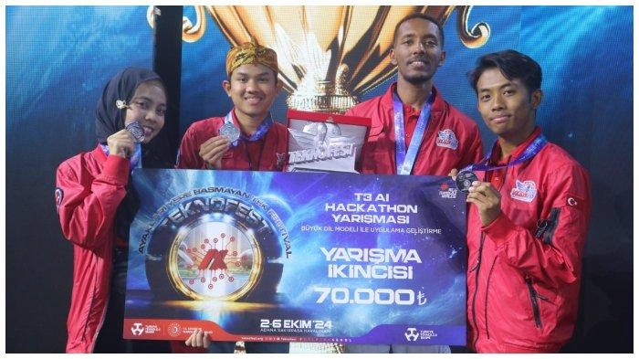 Sukses di Panggung Dunia! 3 Mahasiswa Indonesia Juara 2 di Teknofest 2024 Turki, Ciptakan 'DILDASH'