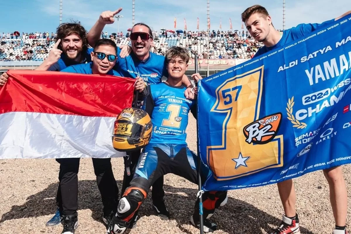 Indonesia Kini Punya Juara Dunia Motorsport, Pemerintah Janjikan Hal Ini untuk Aldi Satya Mahendra