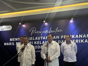 Kenalkan Wamen KKP Didit Ashaf, Sakti Wahyu Trenggono: Beliau Bukan Orang Baru Bagi Saya