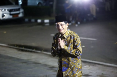 Prabowo Batal Hadiri Puncak Hari Santri, Menag Nasaruddin Umar Sampaikan Salam dari Presiden