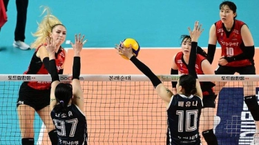 Jadwal Liga Voli Korea Hari Ini: Hi-Pass vs Ai Peppers, Rival Megawati dengan Tinggi 197 Cm Beraksi