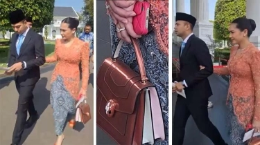 Tampilan Nagita Slavina Dampingi Raffi Ahmad Dilantik, Tas Mewah Mungil di Tangannya Berharga Cetar?