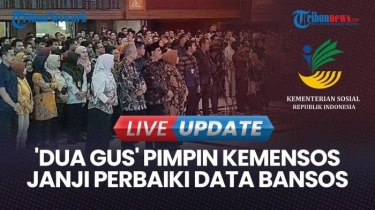 VIDEO Pasca Dilantik, Gus Ipul Tugaskan Wamensos Agus Jabo Perbaiki Pengelolaan Data Bansos