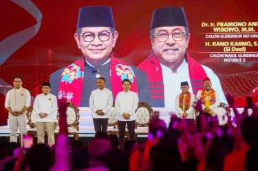 Survei LSI Pramono-Rano Salip Ridwan Kamil-Suswono, Jubir RIDO: Sekadar Survei, di Lapangan Warga Antusias