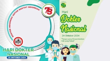 20 Link Twibbon Hari Dokter Nasional 2024, Dilengkapi Cara Mudah Mengunggahnya di Media Sosial
