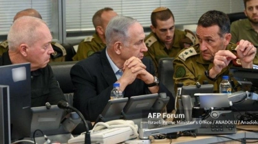 Begini Situasi Rapat Para Pentolan Israel Seusai Serangan Drone Hizbullah ke Rumah Netanyahu