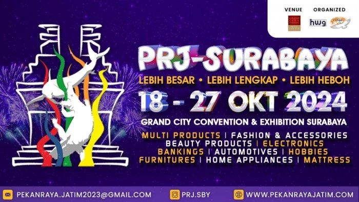 Cara Beli Tiket PRJ Surabaya 2024 Lengkap dengan Info HTM, Digelar hingga 27 Oktober 2024