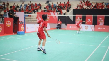 Debby Susanto dan Candra Wijaya Latih 24 Pebulutangkis Muda di Future Champions Badminton Challenge