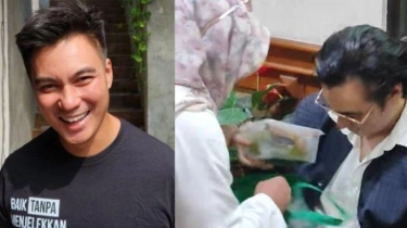 Hadir dalam Sidang Perdana Perceraian, Baim Wong Dapat Bingkisan Makanan Favorit dari Fansnya