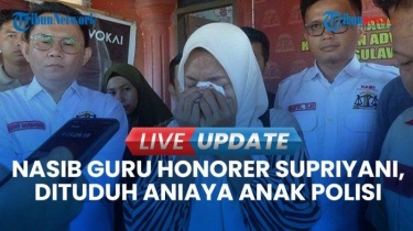 VIDEO Penahanan Guru Honorer yang Dituduh Aniaya Anak Polisi Ditangguhkan: Kronologi Kasus