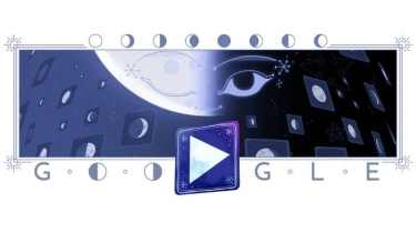 Cara Main Game Google Doodle Hari Ini, Susun Fase Bulan New Moon hingga Full Moon