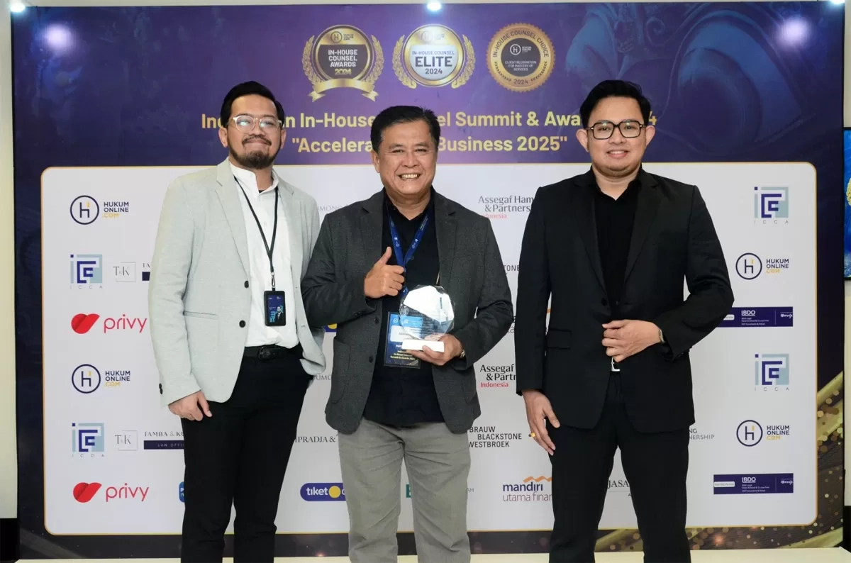 Sukses Terapkan Inovasi Hukum di Perusahaan, Pegadaian Raih Penghargaan In-House Counsel Award 2024