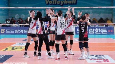 Hasil Liga Voli Putri Korea: Megawati Sumbang 6 Poin, Red Sparks Gebuk AI Peppers 21-25 Set Pertama